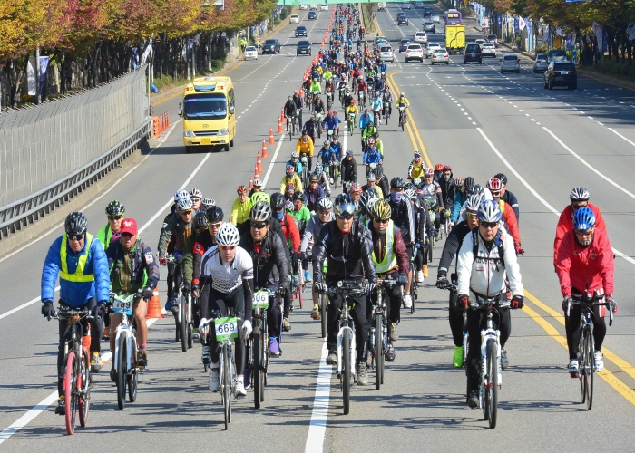 제4회 친환경자전거대축제_자전거퍼레이드이미지