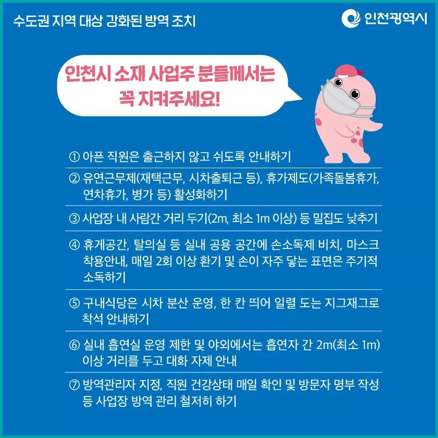 수도권 지역 상황 안정 될 때까지 강화된 방역 조치 연장의 3번째 이미지