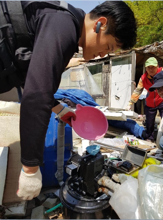 옥련1동 취약계층 수도시설 설치지원의 1번째 이미지