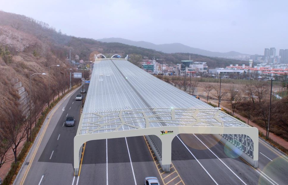 동춘고가교 방음터널 공사시행 허가 완료의 1번째 이미지