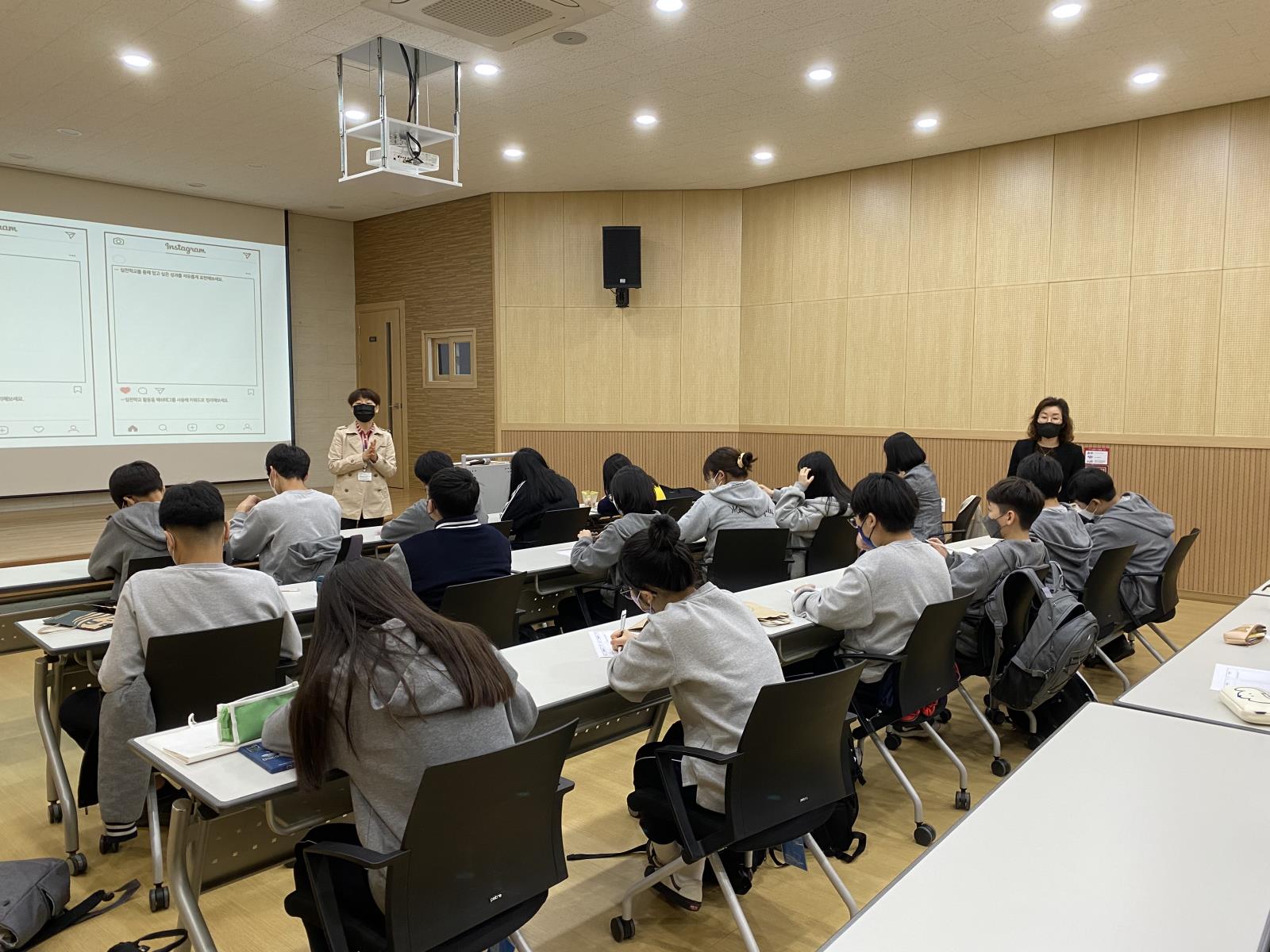 (연수구자원봉사센터)청소년 자원봉사실천학교 - 청량중학교의 2번째 이미지